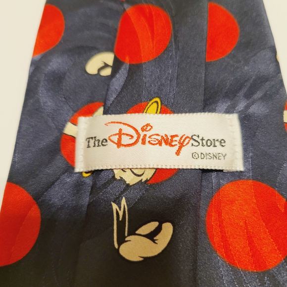 The Disney Store Tie Lot Mickey Mouse Donald Duck Goofy Seven Dwarfs Silk 58 x 4 - Picture 6 of 14